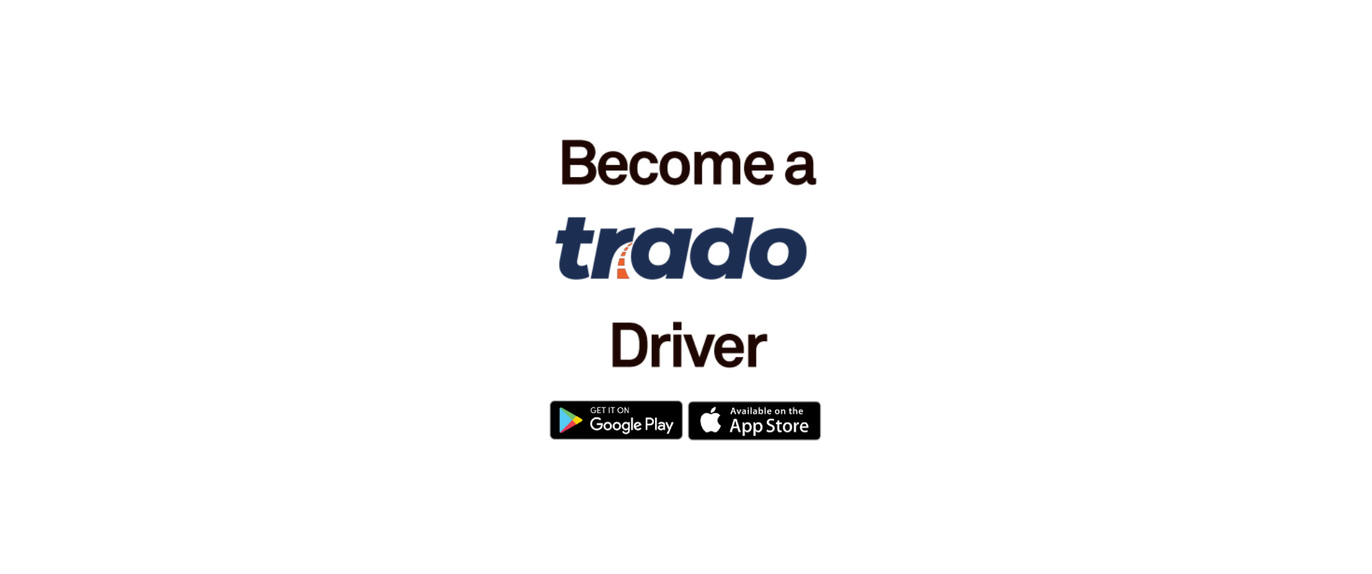 become a trado driver
